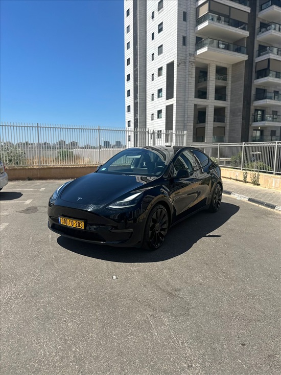 תמונה 1 ,טסלה מודל Y יד 2 2023 44000 ק"מ