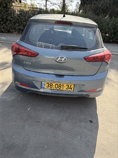 תמונה 5 ,יונדאי i20 יד 1 2015 210000 ק"מ