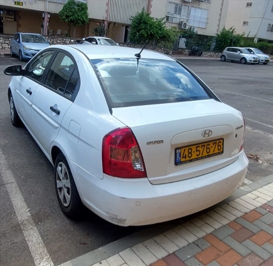 תמונה 2 ,יונדאי אקסנט יד 4 2011 157300 ק"מ