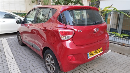 תמונה 1 ,יונדאי i10 יד 1 2015 51000 ק"מ