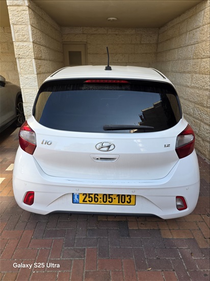 תמונה 1 ,יונדאי i10 יד 1 2023 30000 ק"מ
