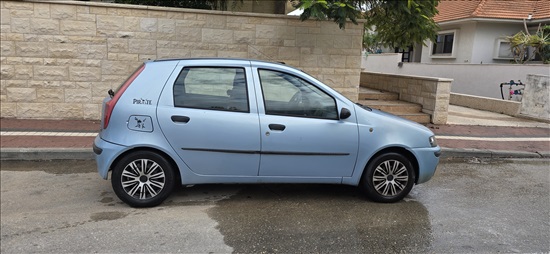 תמונה 1 ,פיאט פונטו יד 2 2002 220000 ק"מ