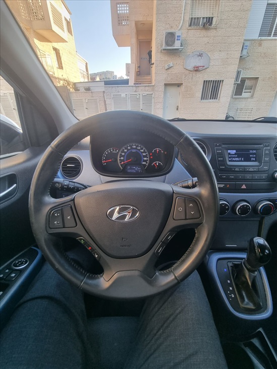 תמונה 4 ,יונדאי i10 יד 2 2015 100500 ק"מ