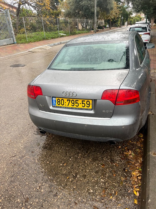 תמונה 3 ,אאודי A4 יד 3 2006 356000 ק"מ