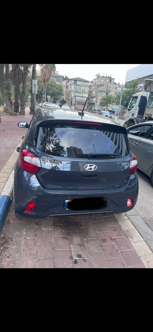תמונה 2 ,יונדאי i10 יד 1 2024 7800 ק"מ