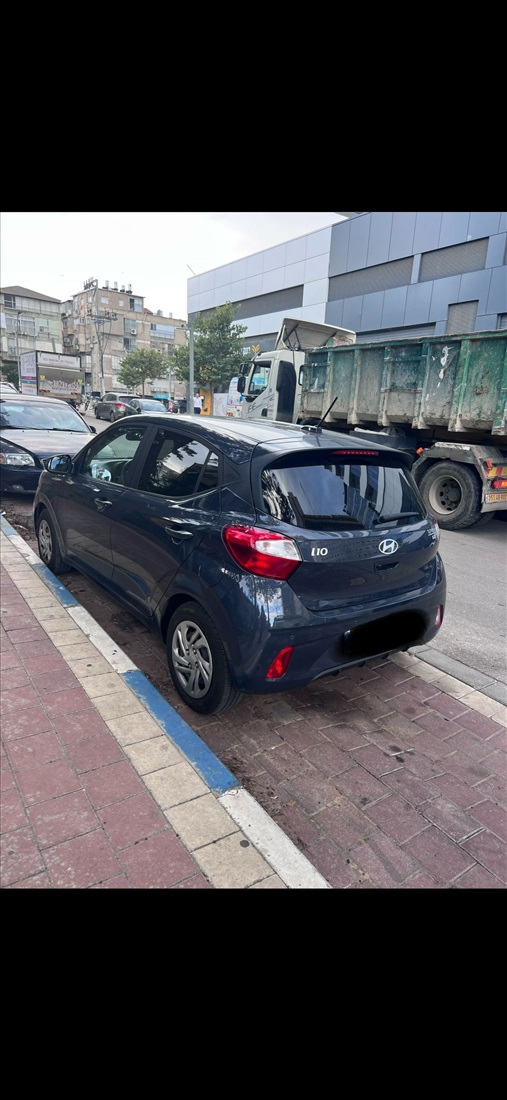תמונה 4 ,יונדאי i10 יד 1 2024 7800 ק"מ