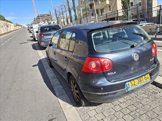תמונה 2 ,פולקסווגן גולף יד 3 2008 225000 ק"מ