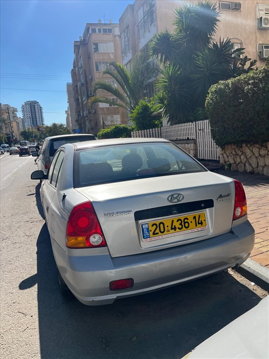 תמונה 2 ,יונדאי i25 יד 3 2006 172000 ק"מ