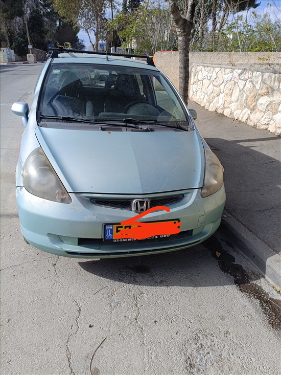 תמונה 2 ,הונדה ג`אז יד 4 2003 341000 ק"מ