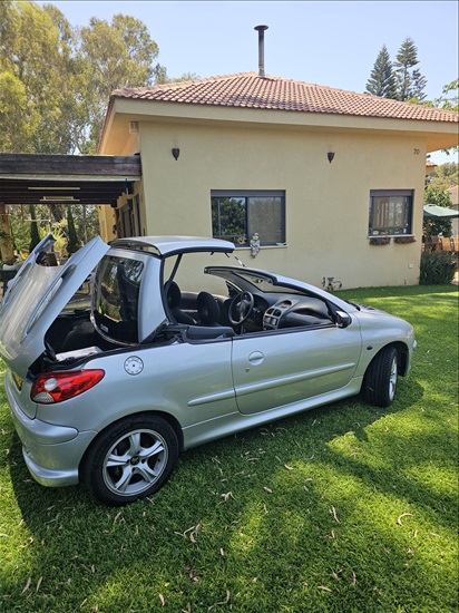 תמונה 3 ,פיג'ו
 206CC יד 8 2002 270 ק"מ