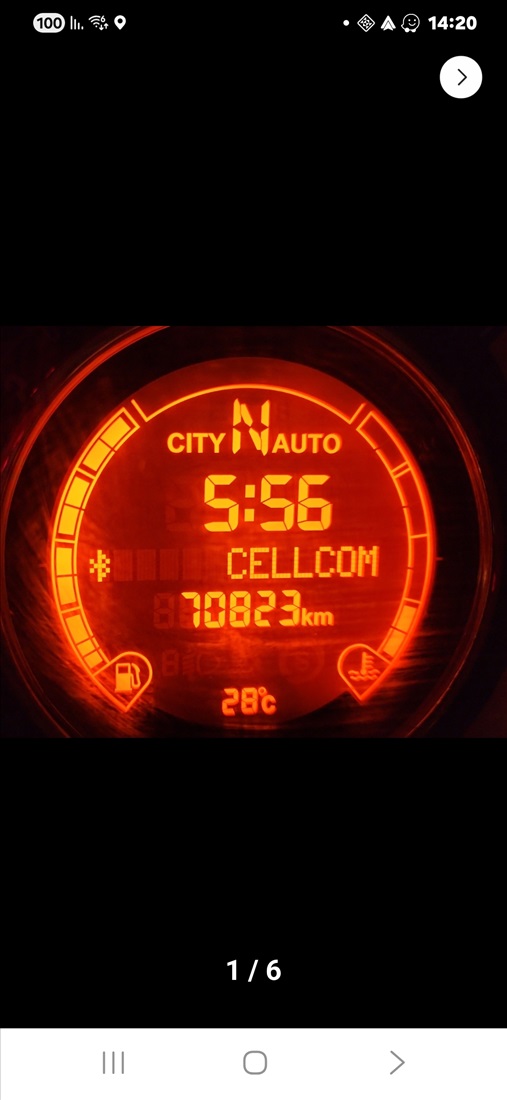 תמונה 3 ,פיאט 500 יד 3 2014 71000 ק"מ