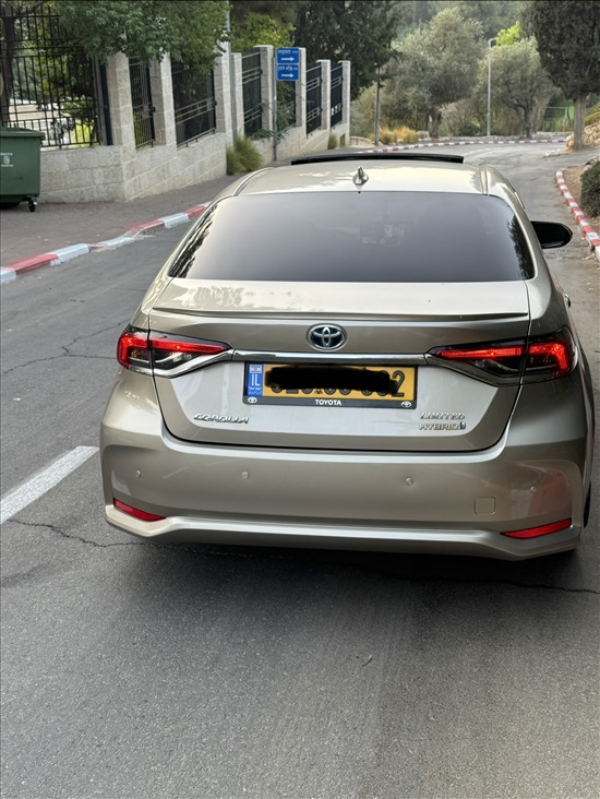 תמונה 1 ,טויוטה קורולה יד 2 2020 84000 ק"מ