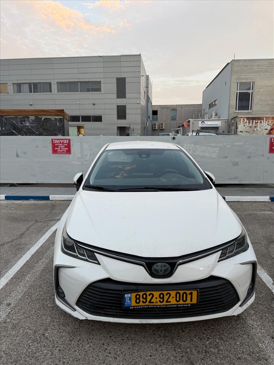 תמונה 1 ,טויוטה קורולה יד 1 2019 0 ק"מ