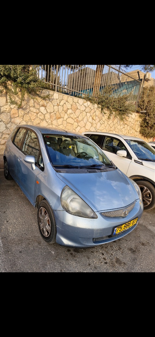 תמונה 3 ,הונדה ג`אז יד 4 2008 300006 ק"מ