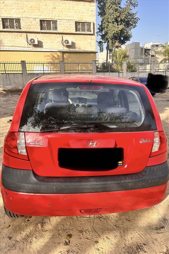 תמונה 3 ,יונדאי גטס יד 5 2008 232000 ק"מ
