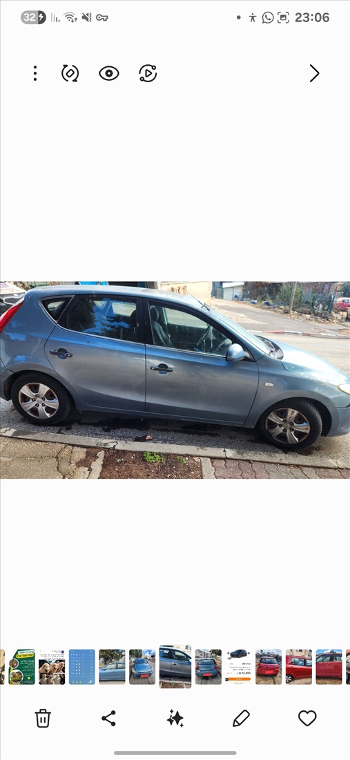 תמונה 1 ,יונדאי i30 יד 4 2010 193000 ק"מ