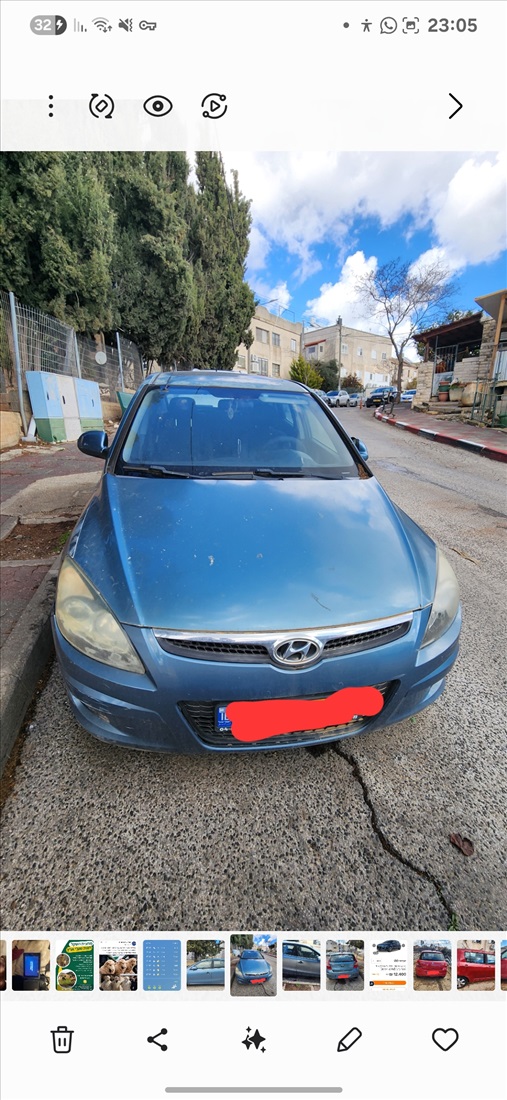תמונה 4 ,יונדאי i30 יד 4 2010 193000 ק"מ