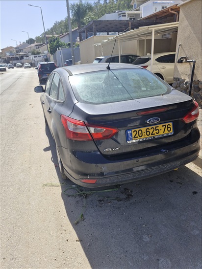 תמונה 2 ,פורד פוקוס יד 3 2013 200000 ק"מ
