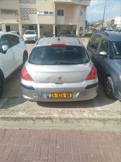 תמונה 5 ,פיג'ו
 308 יד 4 2009 177500 ק"מ