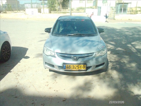 תמונה 1 ,הונדה סיוויק יד 5 2008 204000 ק"מ