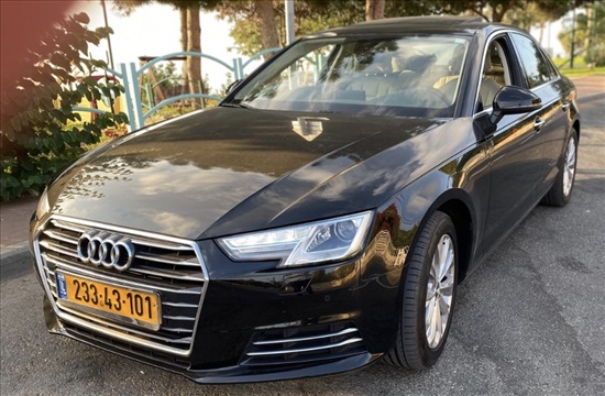 תמונה 2 ,אאודי A4 יד 2 2017 101000 ק"מ