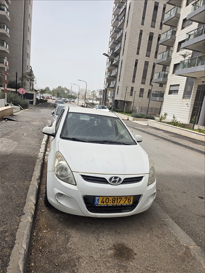 תמונה 3 ,יונדאי i20 יד 6 2011 261000 ק"מ