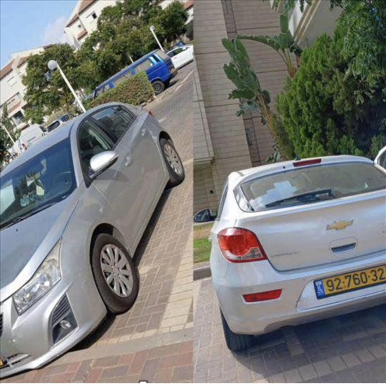 תמונה 1 ,שברולט קרוז החדשה
 יד 2 2015 138 ק"מ