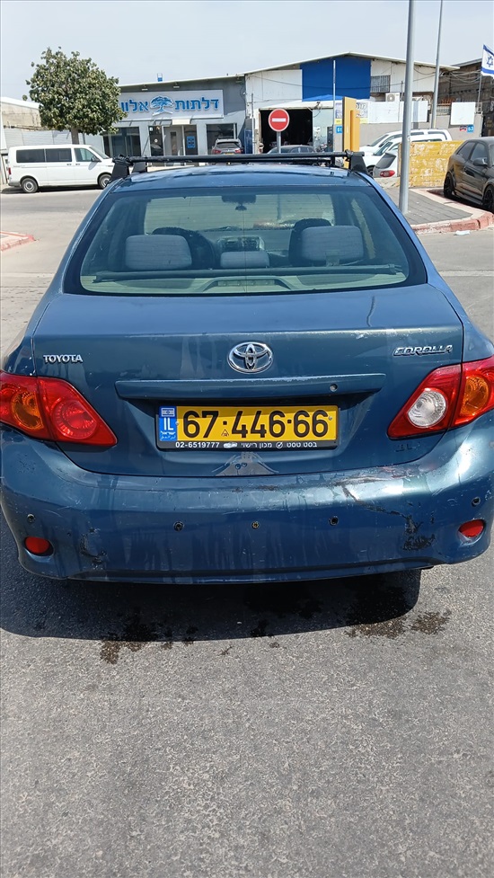 תמונה 6 ,טויוטה קורולה יד 3 2008 0 ק"מ