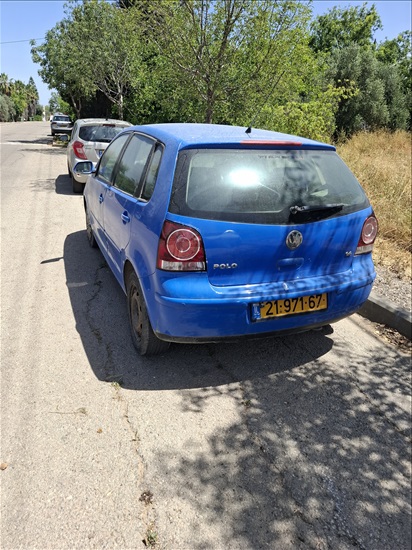 תמונה 3 ,פולקסווגן פולו יד 6 2009 202000 ק"מ