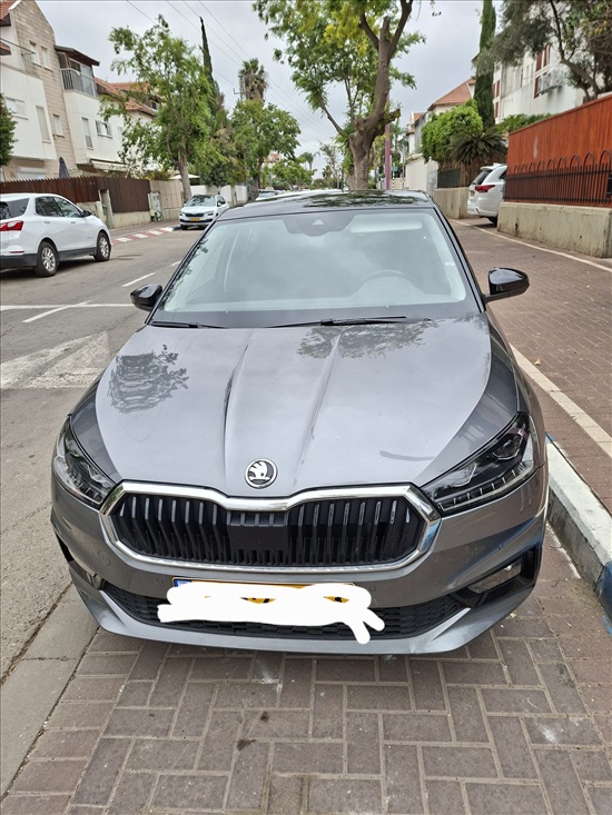 תמונה 1 ,סקודה פאביה יד 1 2023 23500 ק"מ