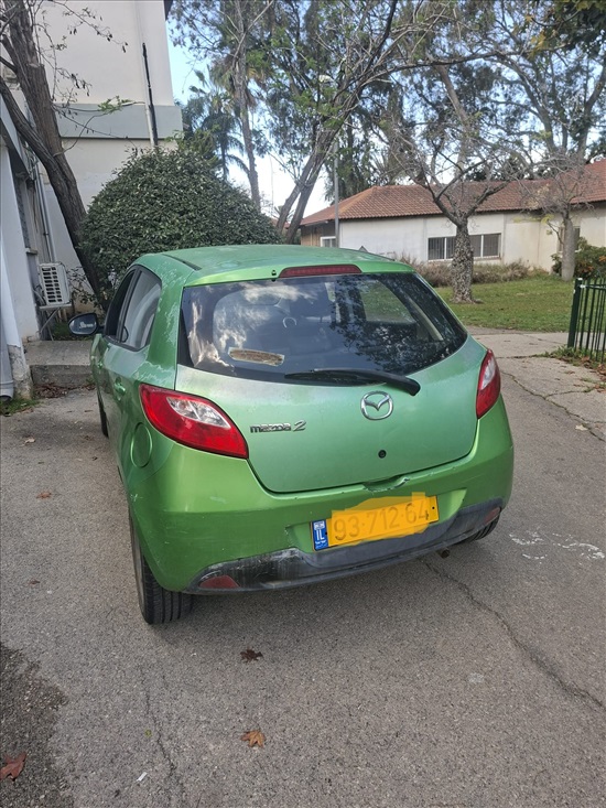 תמונה 1 ,מאזדה 2 יד 3 2008 185000 ק"מ