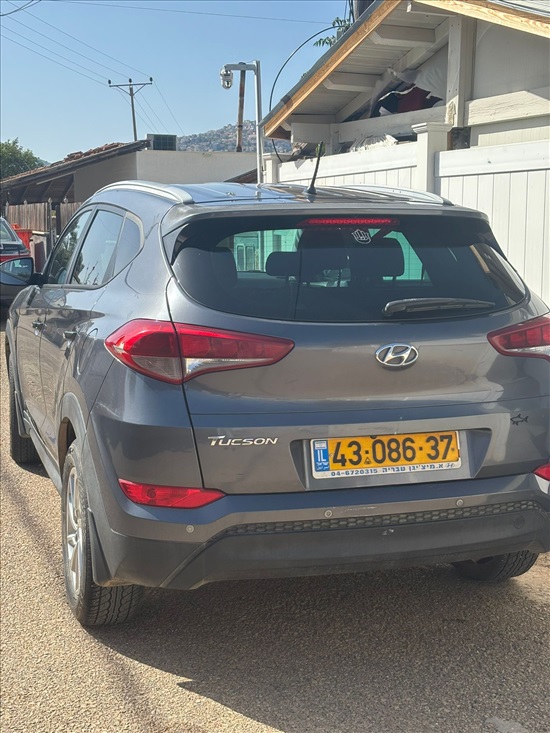 תמונה 3 ,יונדאי טוסון יד 1 2015 82900 ק"מ