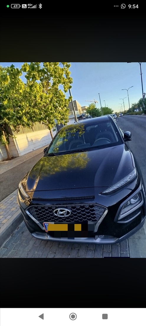 תמונה 1 ,יונדאי קונה יד 2 2020 83000 ק"מ