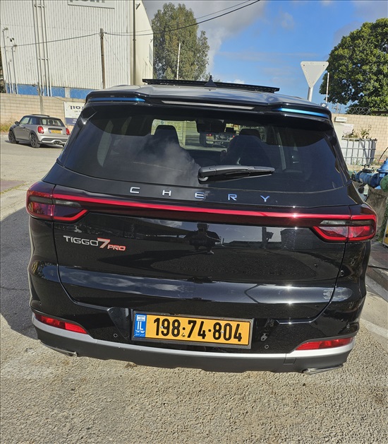 תמונה 6 ,צ`רי טיגו 7 פרו יד 1 2025 2500 ק"מ