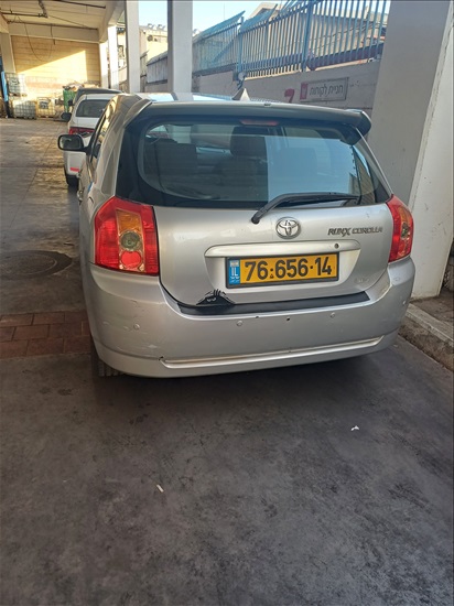 תמונה 3 ,טויוטה קורולה RunX יד 3 2006 194820 ק"מ