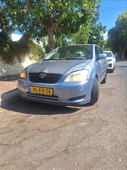 תמונה 6 ,טויוטה קורולה RunX יד 3 2004 169000 ק"מ