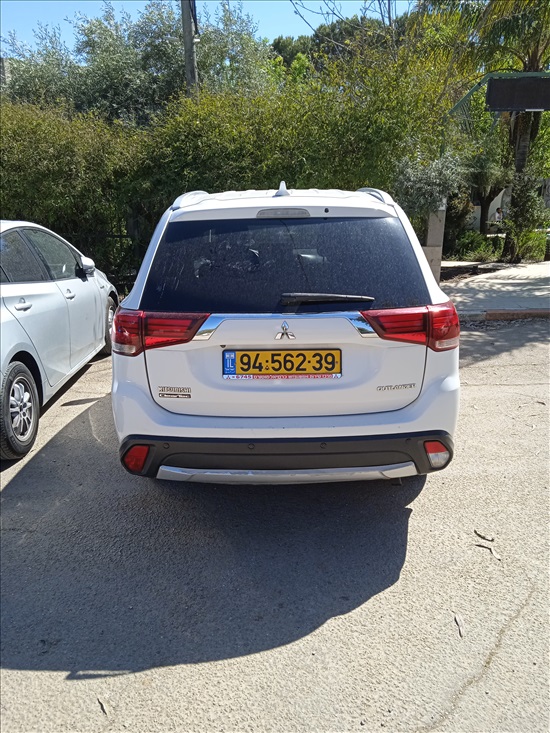 תמונה 1 ,מיצובישי אאוטלנדר יד 2 2017 135000 ק"מ