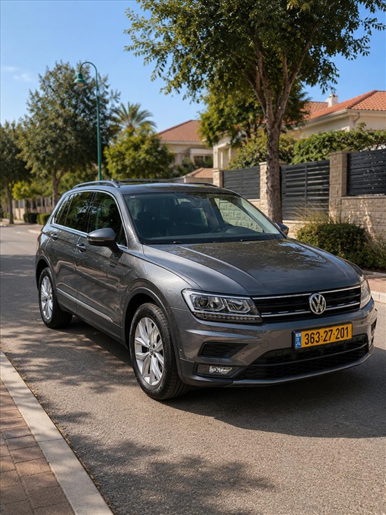 תמונה 2 ,פולקסווגן טיגואן יד 2 2018 171230 ק"מ