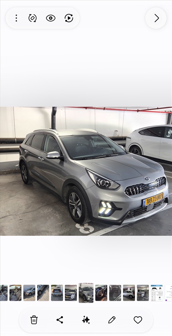תמונה 1 ,קיה נירו EV יד 2 2020 68759 ק"מ