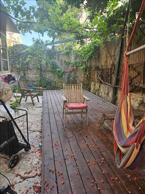דירת גן למכירה 3 חדרים בירושלים קטמון הישנה החי''ם 