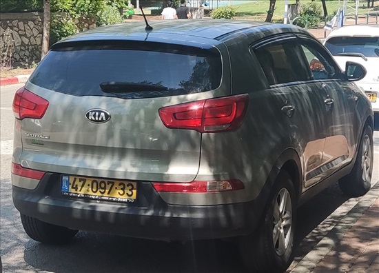 תמונה 2 ,קיה ספורטאז` יד 3 2015 107300 ק"מ