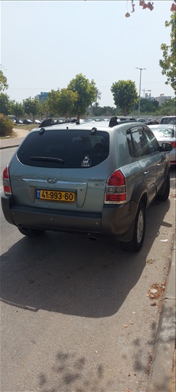 תמונה 4 ,יונדאי טוסון יד 6 2006 328000 ק"מ