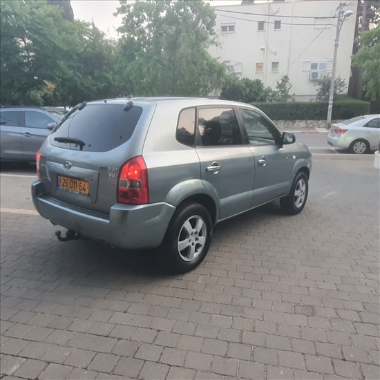 תמונה 2 ,יונדאי טוסון יד 5 2008 265000 ק"מ