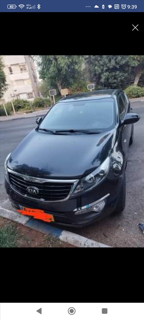 תמונה 2 ,קיה ספורטאז` יד 2 2015 95000 ק"מ