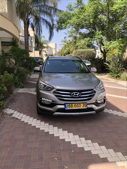 תמונה 1 ,יונדאי סנטה פה יד 1 2016 202000 ק"מ