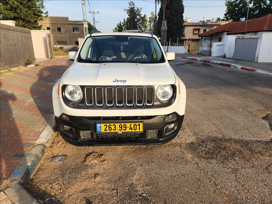 תמונה 3 ,ג`יפ רנגייד יד 3 2017 90000 ק"מ