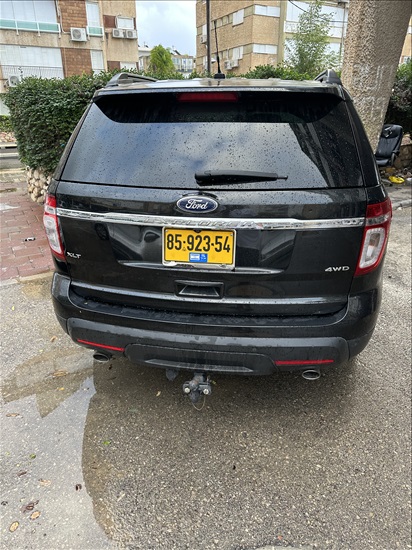 תמונה 4 ,פורד אקספלורר יד 3 2015 186000 ק"מ