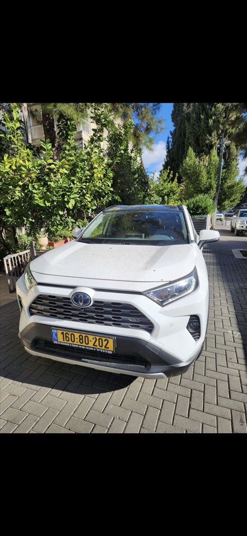 תמונה 1 ,טויוטה RAV4 הייבריד יד 1 2020 19000 ק"מ