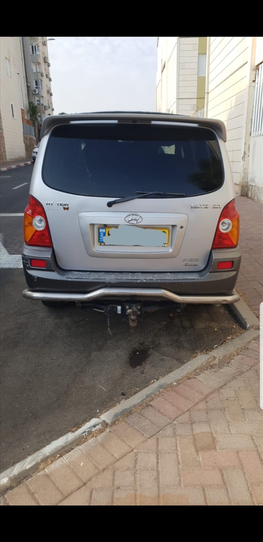 תמונה 2 ,יונדאי טאראקן יד 6 2003 520000 ק"מ