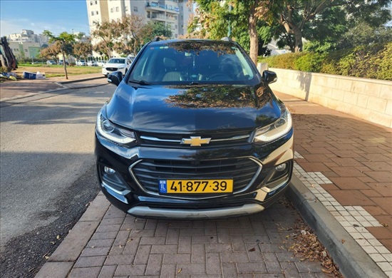 תמונה 1 ,שברולט טראקס יד 1 2017 75000 ק"מ